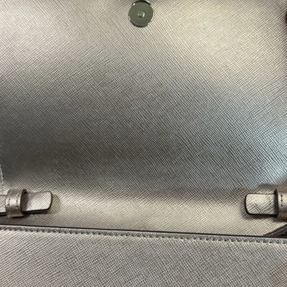Kate Spade New York Purse Bag Women’s O/S Pale Gold Leather Shoulder